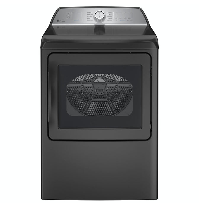 GE Profile™ ENERGY STAR® 7.4 cu. ft. Capacity aluminized alloy drum Electric Dryer with Sanitize Cycle and Sensor Dry - FAMSA Furniture (TX)