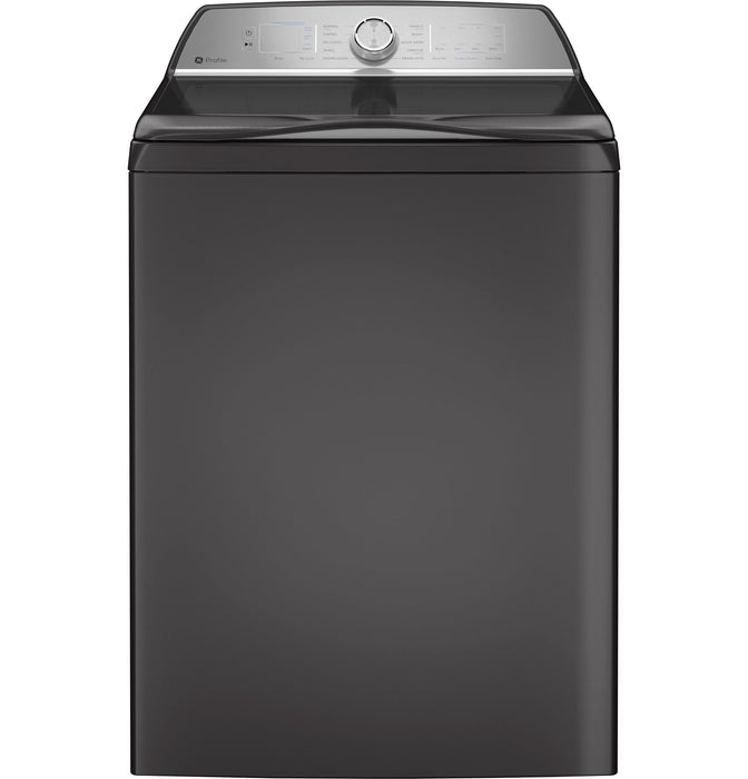 GE Profile ENERGY STAR 5.0 cu. ft. Capacity Washer with Smarter Wash Technology and FlexDispense - FAMSA Furniture (TX)