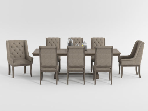 Vermillion Arm Chair in Gray/Taupe/Beige - 5442A - FAMSA Furniture (TX)