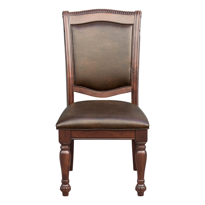 Lordsburg SIDE CHAIR in Brown/Cherry - 5473S - FAMSA Furniture (TX)