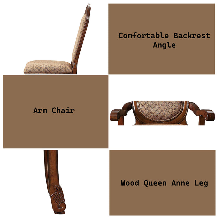 Chateau De Ville Arm Chair (Set-2) - Image 8
