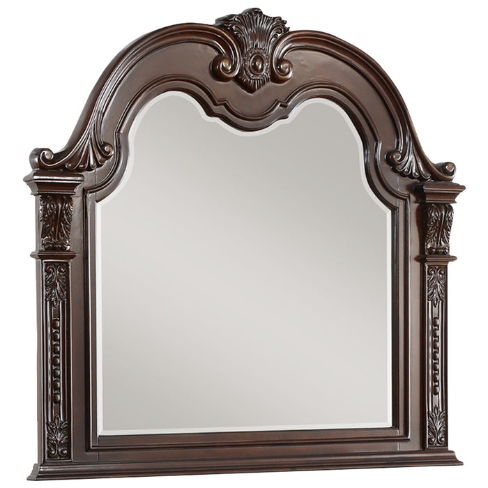 Cavalier Mirror in Cherry - 1757-6 - FAMSA Furniture (TX)
