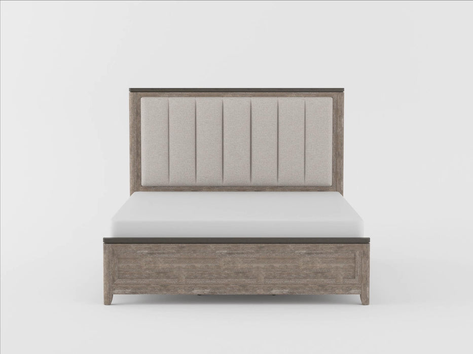 Newell Queen Bed in Brown/Espresso - 1412-1 - FAMSA Furniture (TX)