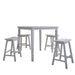 Gaucho 5Pc Pack Counter Height Table Set - Image 2
