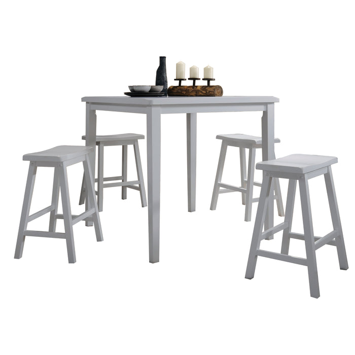 Gaucho 5Pc Pack Counter Height Table Set - Image 4