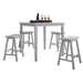 Gaucho 5Pc Pack Counter Height Table Set - Image 4