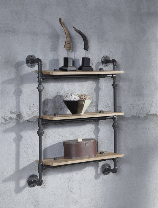 Brantley Wall Rack w/3 Shelves - Image 8