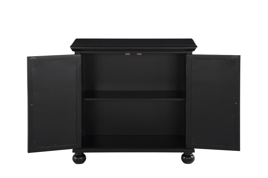 Poppy Accent Chest in Black - 1000A70BK - FAMSA Furniture (TX)