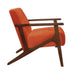 August Accent Chair in Orange - 1031RN-1 - FAMSA Furniture (TX)