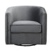 Cecily Swivel Chair in Gray - 1038GY-1 - FAMSA Furniture (TX)