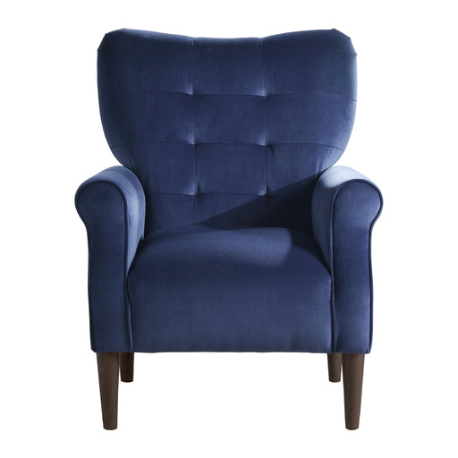 Kyrie Accent Chair in Blue - 1046BU-1 - FAMSA Furniture (TX)