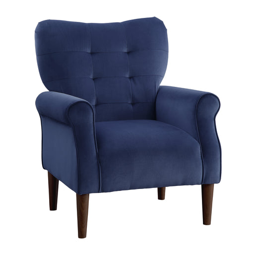 Kyrie Accent Chair in Blue - 1046BU-1 - FAMSA Furniture (TX)