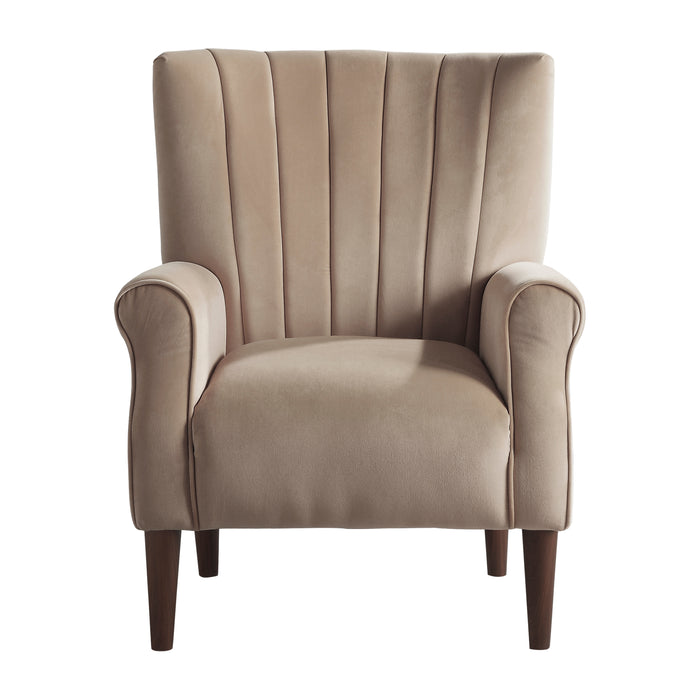 Urielle Accent Chair in Brown - 1047BR-1 - FAMSA Furniture (TX)