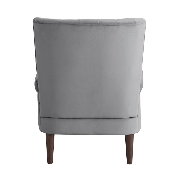 Urielle Accent Chair in Gray - 1047DG-1 - FAMSA Furniture (TX)