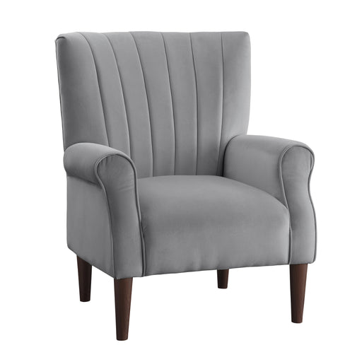 Urielle Accent Chair in Gray - 1047DG-1 - FAMSA Furniture (TX)