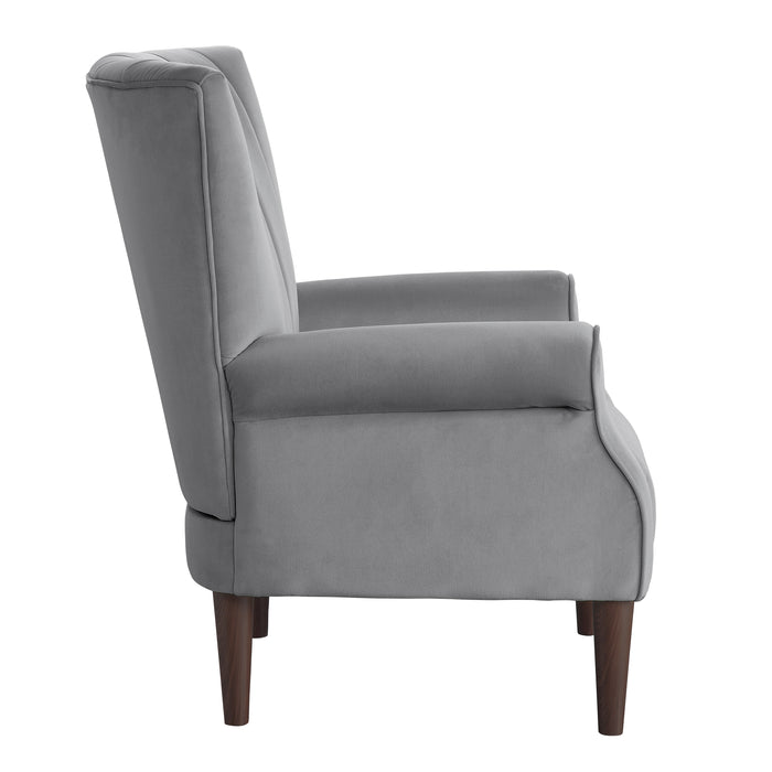 Urielle Accent Chair in Gray - 1047DG-1 - FAMSA Furniture (TX)