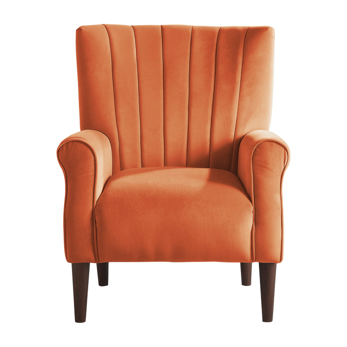 Urielle Accent Chair in Orange - 1047RN-1 - FAMSA Furniture (TX)