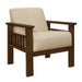 Helena Accent Chair with Storage Arms in Brown - 1048BR-1 - FAMSA Furniture (TX)