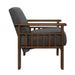 Helena Accent Chair with Storage Arms in Gray - 1048DG-1 - FAMSA Furniture (TX)
