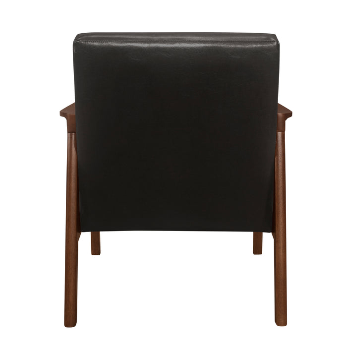 Alby Accent Chair in Brown - 1050DB-1 - FAMSA Furniture (TX)