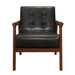 Alby Accent Chair in Brown - 1050DB-1 - FAMSA Furniture (TX)