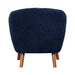 Cutler Accent Chair in Blue - 1081BU-1 - FAMSA Furniture (TX)