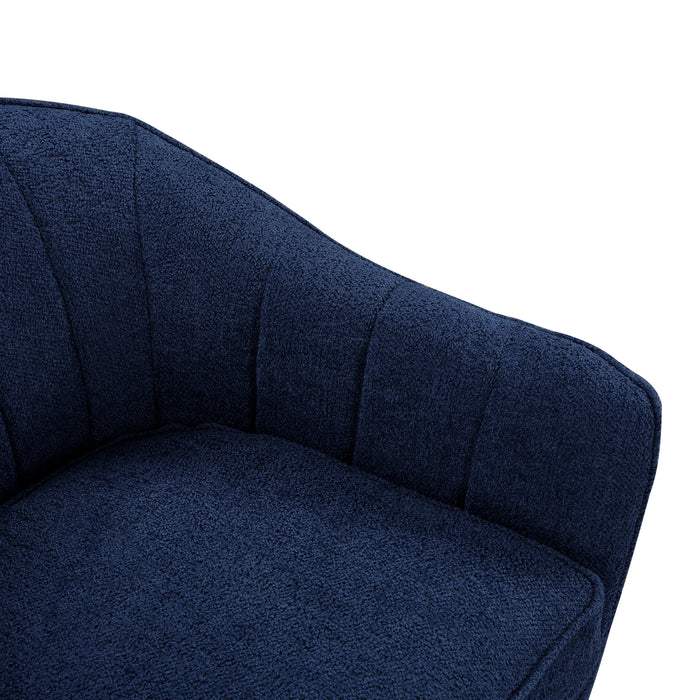 Cutler Accent Chair in Blue - 1081BU-1 - FAMSA Furniture (TX)