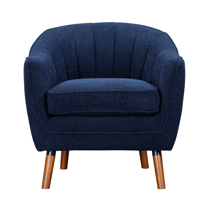 Cutler Accent Chair in Blue - 1081BU-1 - FAMSA Furniture (TX)