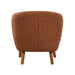 Cutler Accent Chair in Orange/Rust - 1081RU-1 - FAMSA Furniture (TX)