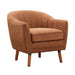 Cutler Accent Chair in Orange/Rust - 1081RU-1 - FAMSA Furniture (TX)