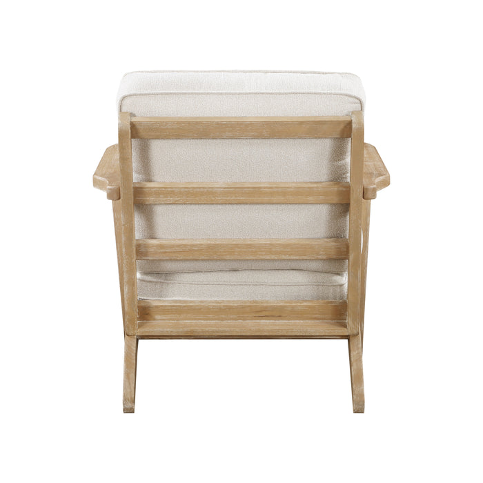 Chandler Accent Chair in Beige - 1082BE-1 - FAMSA Furniture (TX)