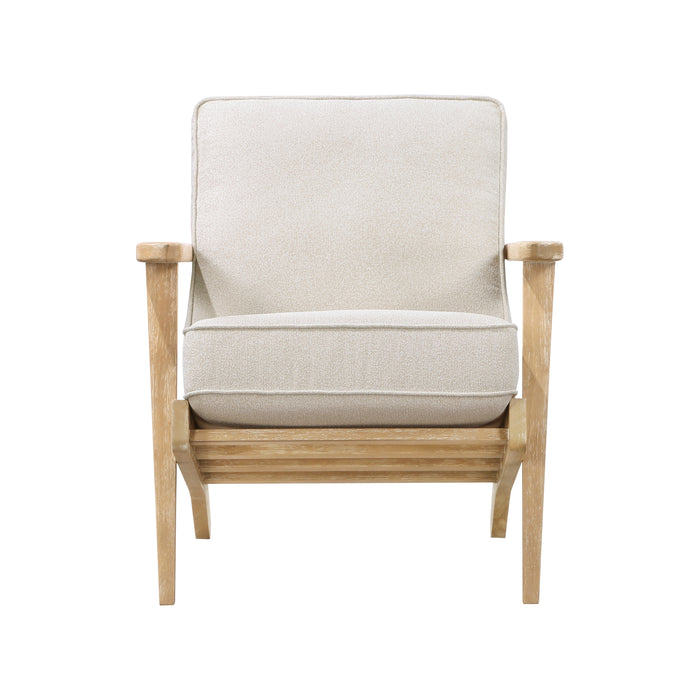 Chandler Accent Chair in Beige - 1082BE-1 - FAMSA Furniture (TX)