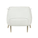 Rachael Accent Chair in Gold/White - 1085F1S - FAMSA Furniture (TX)