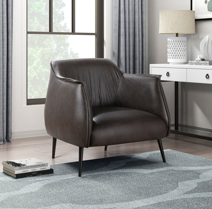 Rachael Accent Chair in Brown - 1085F2S - FAMSA Furniture (TX)