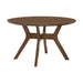 Edam Round Dining Table in Oak - 5492-52 - FAMSA Furniture (TX)