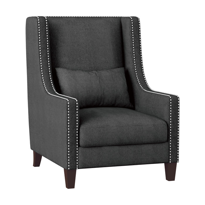 Keller Accent Chair in Gray - 1114DG-1 - FAMSA Furniture (TX)
