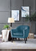 Quill Accent Chair in Blue - 1127BU-1 - FAMSA Furniture (TX)