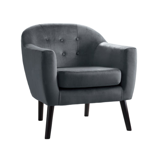 Quill Accent Chair in Gray - 1127GY-1 - FAMSA Furniture (TX)
