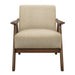 Damala ACCENT CHAIR in Brown - 1138BR-1 - FAMSA Furniture (TX)