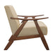 Damala ACCENT CHAIR in Brown - 1138BR-1 - FAMSA Furniture (TX)