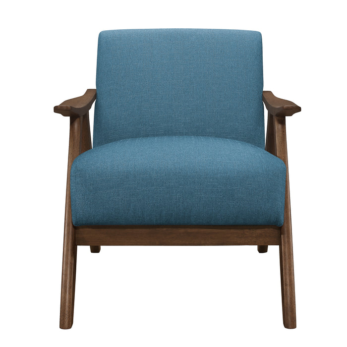 Damala Accent Chair in Blue - 1138BU-1 - FAMSA Furniture (TX)