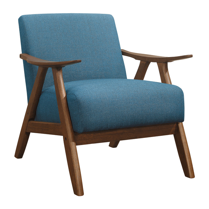 Damala Accent Chair in Blue - 1138BU-1 - FAMSA Furniture (TX)