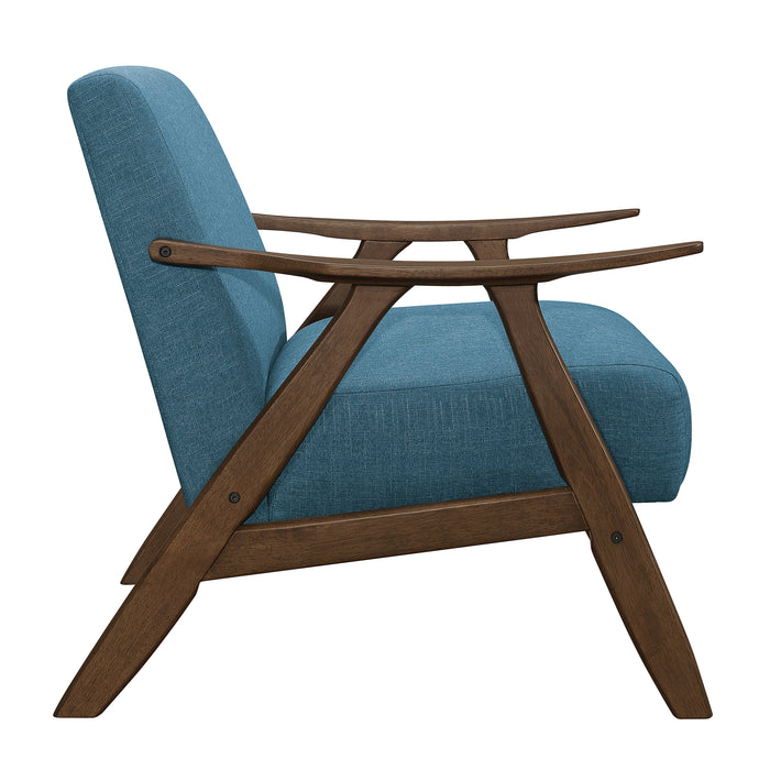 Damala Accent Chair in Blue - 1138BU-1 - FAMSA Furniture (TX)