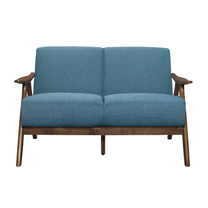 Damala Loveseat in Blue - 1138BU-2 - FAMSA Furniture (TX)