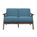 Damala Loveseat in Blue - 1138BU-2 - FAMSA Furniture (TX)