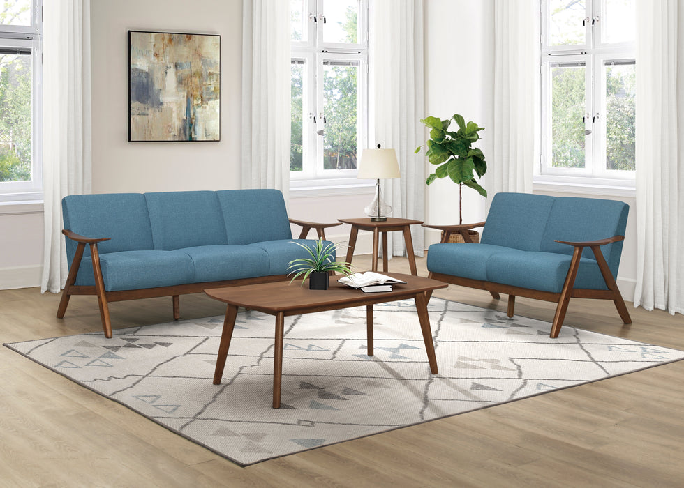 Damala Sofa in Blue - 1138BU-3 - FAMSA Furniture (TX)