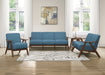 Damala Loveseat in Blue - 1138BU-2 - FAMSA Furniture (TX)