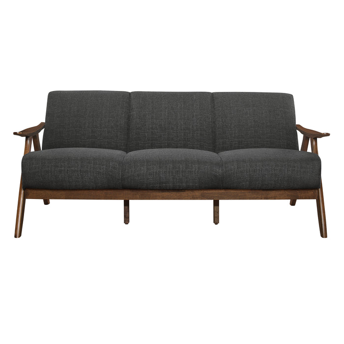 Damala 2pc Set: Sofa, Love in Gray - 1138DG*2 - FAMSA Furniture (TX)