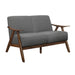 Damala Loveseat in Gray - 1138GY-2 - FAMSA Furniture (TX)