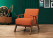 Damala Accent Chair in Orange - 1138RN-1 - FAMSA Furniture (TX)